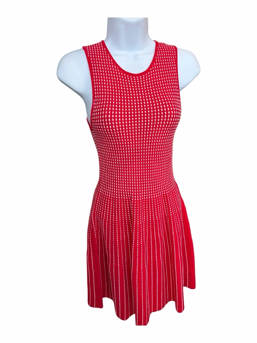 M_2 Milly Minis Red Sleeveless Girls Dress Size 12
